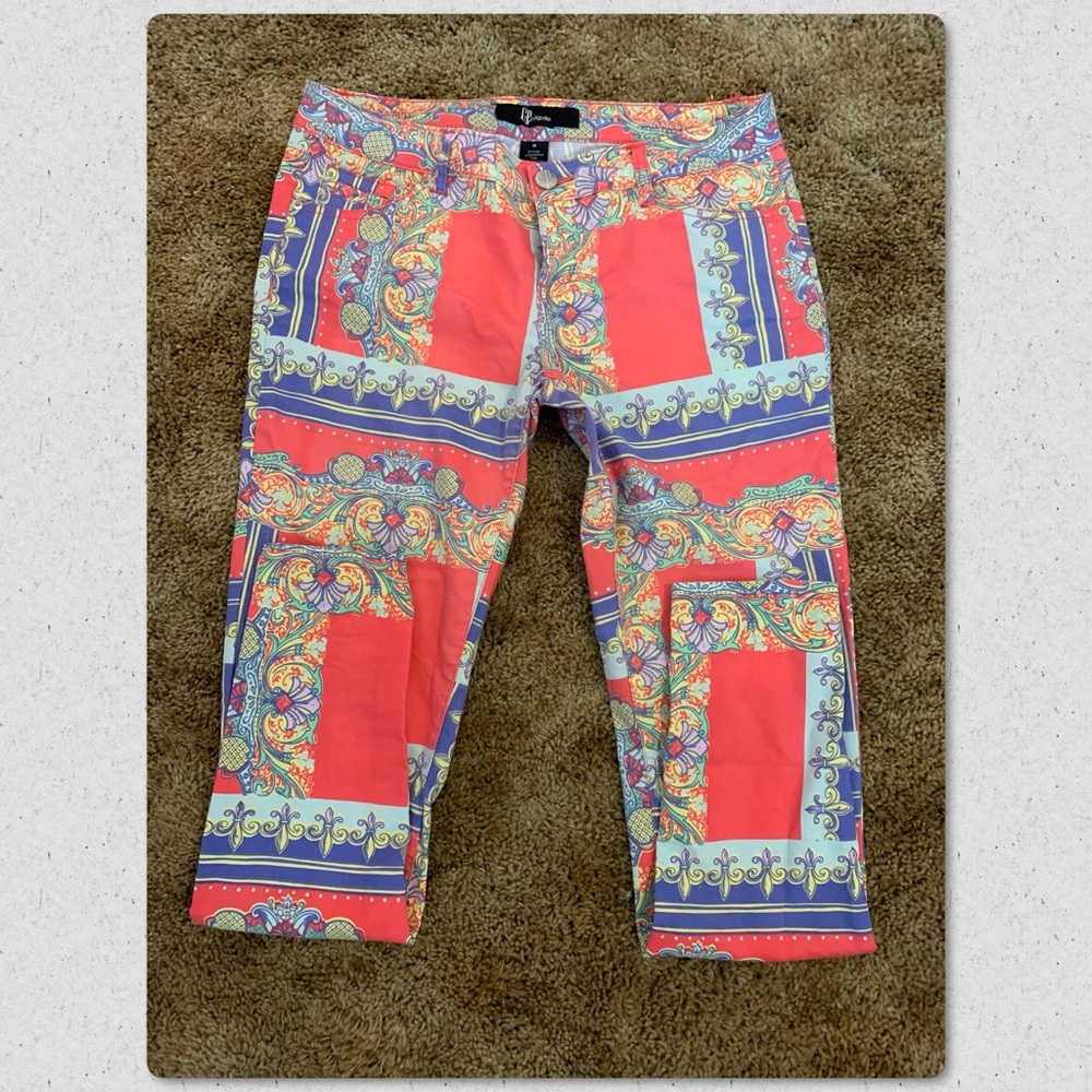 Pastel Printed Jeans